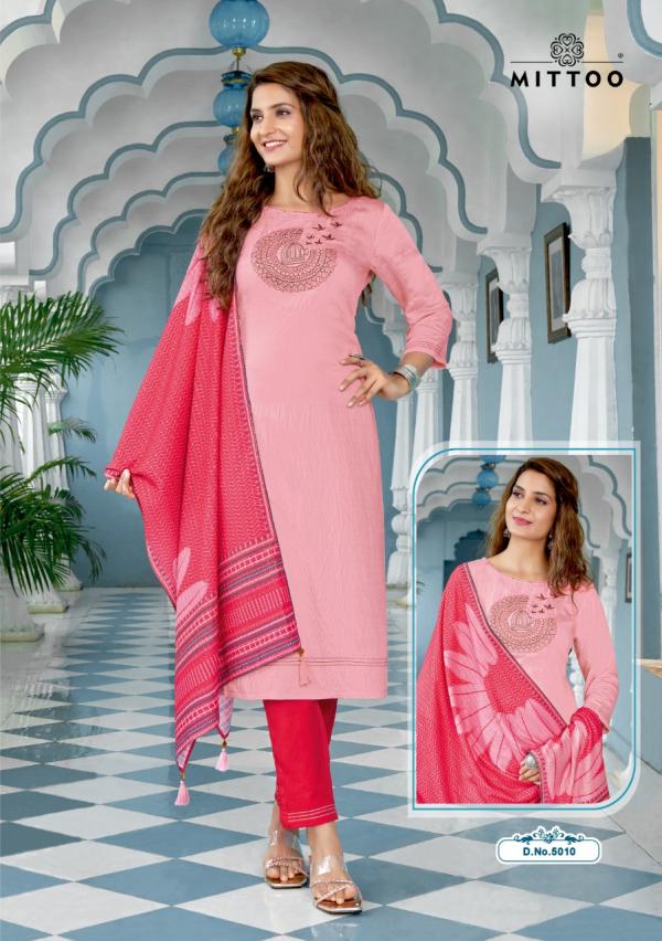 Mittoo Noor 2 Silk Embroidery Fancy Readymade Salwar 